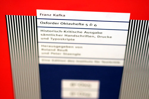 Kafka, Oktavheft 6, 7 verso (FKA, hrsg. v. Roland Reuß und Peter Staengle)