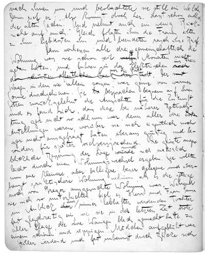 Franz Kafka, Die Verwandlung (Faksimile)