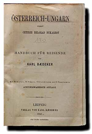 Baedeker Österreich-Ungarn (1910), Abbildung